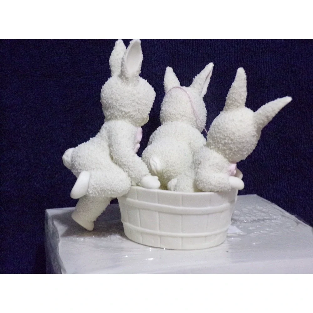 Department 56 snowbunnies rub